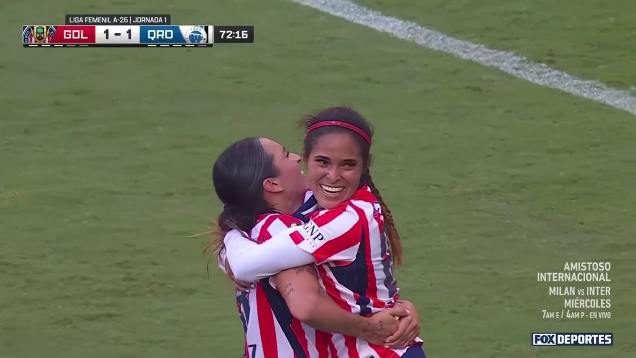 😎 DOBLETE Joseline Montoya | Chivas 2-1 Querétaro | Apertura 2026 | Liga MX Femenil