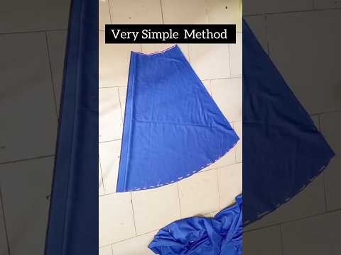 Cutting a Full flare #sew