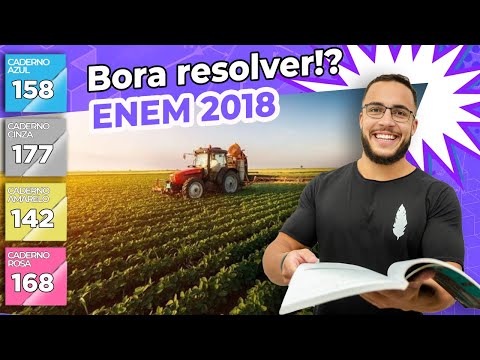 🔵 Questão 158 - Caderno Azul | Matemática Básica | MATEMÁTICA ENEM 2018