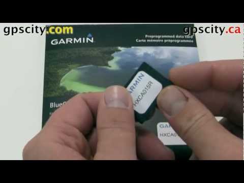 Loading Garmin Bluecharts G2 on a Oregon Touchscreen GPS
