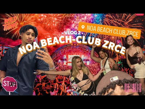 NOA Beach Club in ZRCE KROATIEN 🏝️🪩 || JEERMAINEE