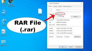 How to open RAR File (.rar file extension) in Windows 10 || Extract RAR files on Windows 10