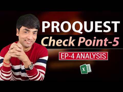 ProQuest -Check Point 5 | Excel Assignment Series | Analysis EP 4