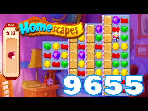 Homescapes Level 9655 HD | 3 - match puzzle game | Gameplay Walkthrough | android | GameGo Game IOS