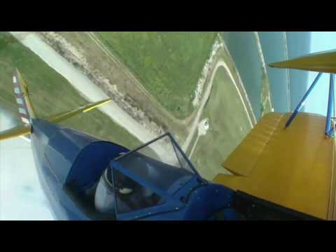 John Mohr in the Stearman