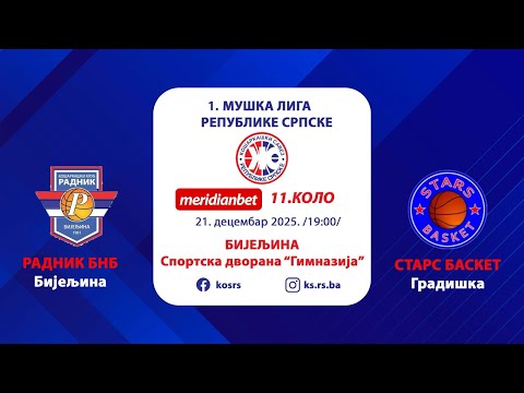 KK RADNIK BNB - KK STARS BASKET