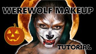 WEREWOLF SFX MAKEUP TUTORIAL | EASY