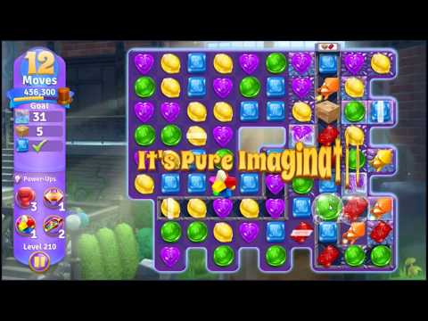 Willy Wonkas Sweet Adventure Level 210 - NO BOOSTERS 🍫 | SKILLGAMING ✔️