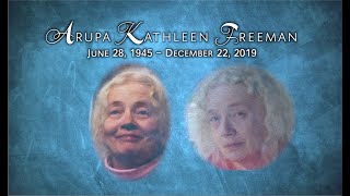 Arupa (Kathleen) Freeman Funeral Mass. January 15, 2020