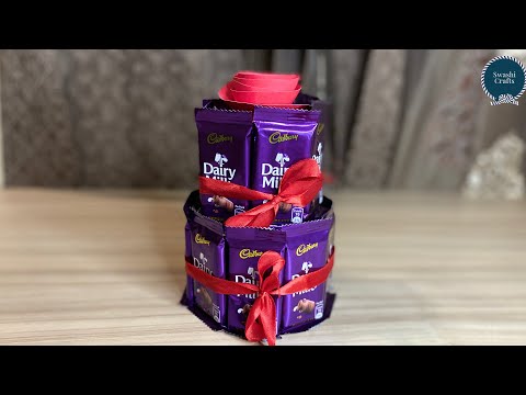 DIY Chocolate Bouquet || Cadbury Dairy Milk Bouquet || Easy Birthday Gift Idea