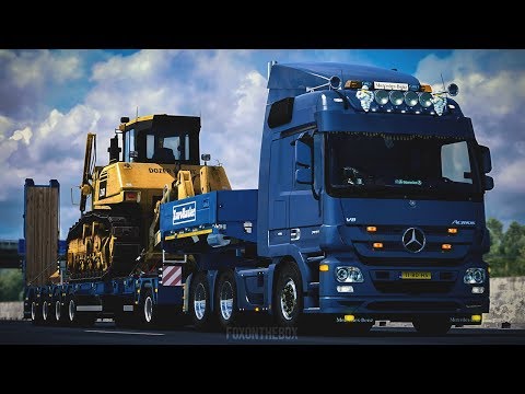 Mercedes Actros MP3 Reworks – ByCapital v 4.0 | Euro Truck Simulator 2 Mod