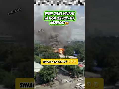 DPWH Office nasunog😱#dpwh #floodcontrol #floodcontrolprojects #dpwhcontractor #dpwhproject