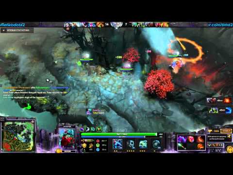 Funn1k and Dendi playing public. Funn1k Rampage and Beyond Godlike (30.06.2014)