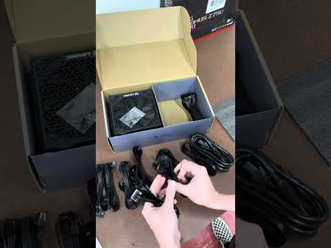 Super Flower Leadex VII ATX 3.0 PCIE 5 PSU Lowkey Unboxing