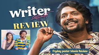 Writer Padma Bhushan movie review in Telugu FRYDAY Poster Movie Review