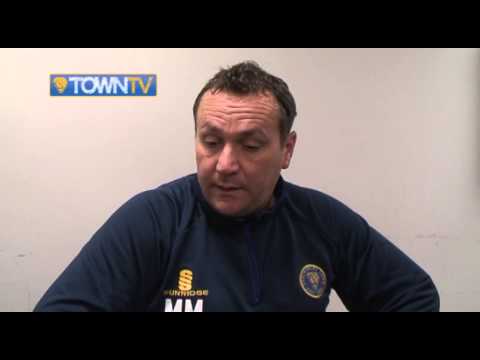 Micky Mellon pre Walsall away 14/15 - Town TV