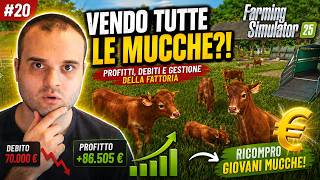 Le Mucche Mi Hanno Fatto Guadagnare 86.505€! - #20 Farming Simulator 25 Deutschland