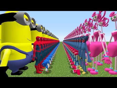 KORKUNÇ ORDUSU VS OYUNCAK ORDUSU 😱 - Minecraft