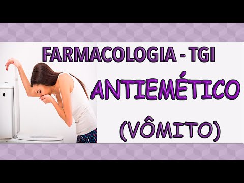 Antieméticos: farmacologia do reflexo do vômito | Farmacologia do TGI