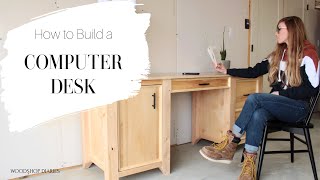 How to Build a Computer Desk Using 2x4s and Plywood thumbnail
