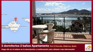 preview picture of video '3 dormitorios 2 baños Apartamento se Vende en Port D'Alcudia, Mallorca, Spain'