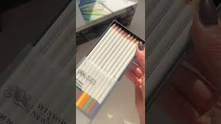 Unboxing W&N Studio Watercolour Pencil Drawers Set 50