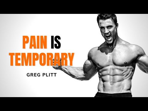 Pain Is Temporary. Pride Is Forever | Greg Plitt Motivational Video