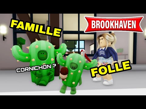 CACTUS REJOINT UNE PSYCHOPATHE POUR DE LA GLACE AU CORNICHON ! BROOKHAVEN RP - ROBLOX