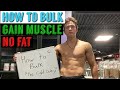 HOW TO BULK (The right way)