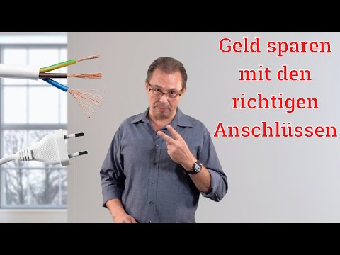 Mit dem richtigen Anschluss sparen