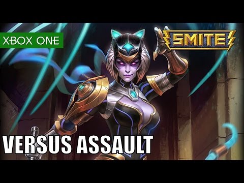 SMITE Xbox One Gameplay Assault Versus as Bastet - Get the jump on them