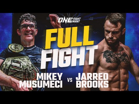 Mikey Musumeci vs Jarred Brooks full fight