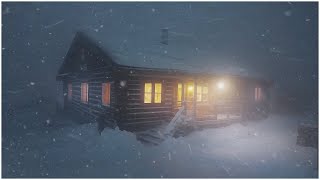 Loud Blizzard, Snow Storm &amp; Wind Sounds for Sleeping┇Winter Storm Ambience┇Heavy Wind &amp; Blowing Snow