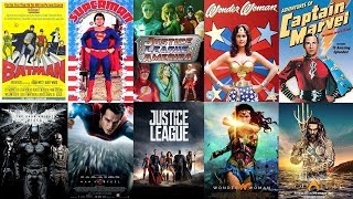 ALL DC MOVIES ( 1941 TO 2020 )