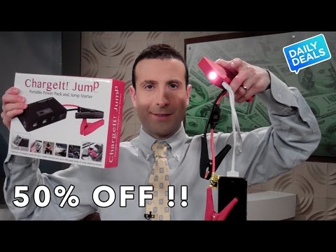 Smartphone Charger Jump Starts Cars - The Deal Guy
