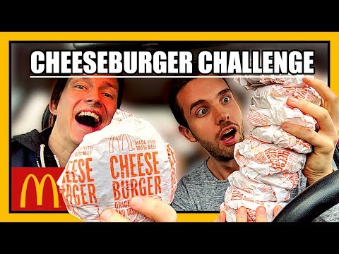 Kan vi äta 35 st Cheeseburgare? | Mcdonalds