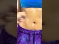 Punching Abs Belly Button In Slow Motion Navel Play Shorts