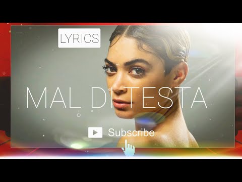 Elodie, Fabri Fibra - Mal Di Testa (testo | lyrics)