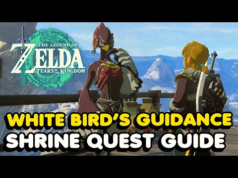 Zelda Tears Of The Kingdom - The White Bird's Guidance Shrine Quest Walkthrough