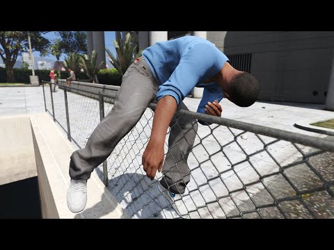 GTA 5 Falling Off Buildings Compilation