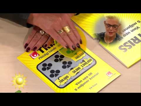 Triss; Anna-Lena drömmer om kanarieöarna - Nyhetsmorgon (TV4)