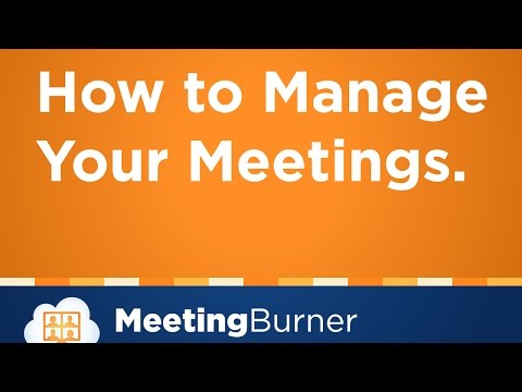 Видео MeetingBurner