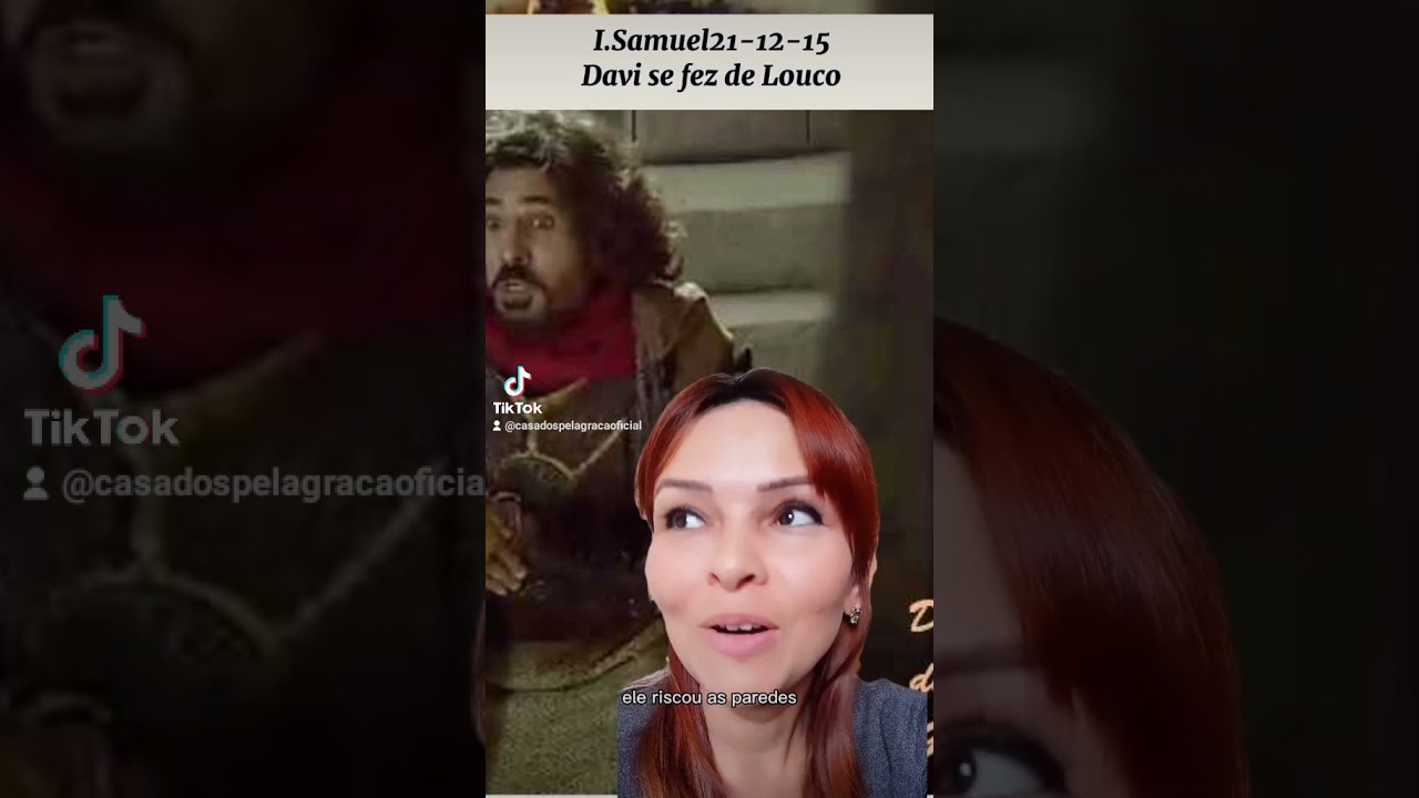 Você sabia que o Rei Davi se fez de Louco🤔