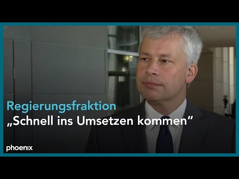 phoenix-bundestagsgespräch mit Steffen Bilger (CDU) und Irene Mihalic (B'90/Grüne)