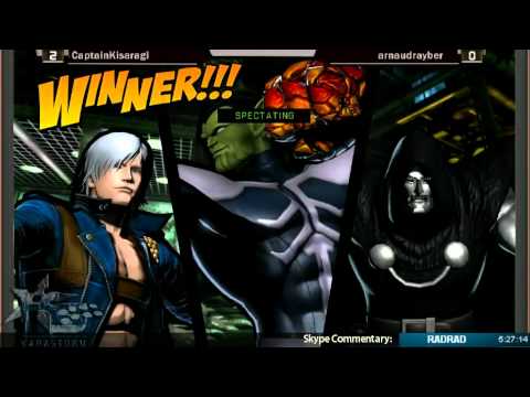 Karastorm Krackfest - UMvC3 - Losers Semifinals - CaptainKisaragi VS ArnaudRayber