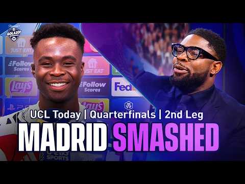 Arsenal SMASH Real Madrid🤫 | Saka Interview After 5-1 Smashing and Panenka! | UCL Today