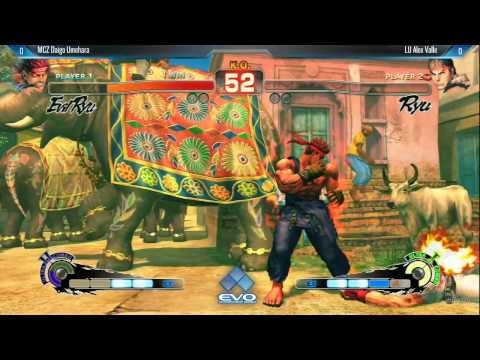 [EVO 2014 USFIV Top 256] MCZ Daigo Umehara (Evil Ryu) vs LU Alex Valle (Ryu)