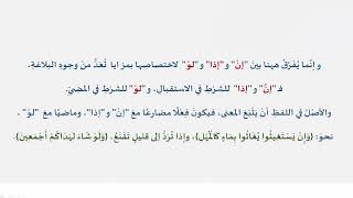 دروس البلاغة (45) (باب الشرط) image