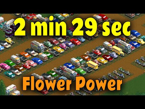 Beating Flower Power in 2m 29s - OpenRCT2 speedrun