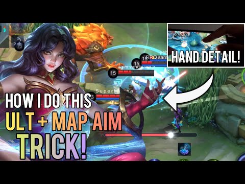 HOW I DO THIS ULT + MAP AIM TRICK! ( Hand Detail ) | Valesmeralda | Esmeralda Gameplay | MLBB